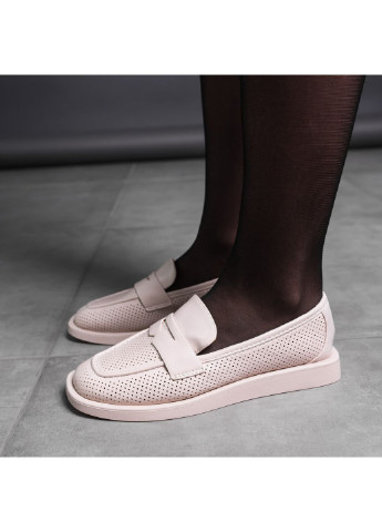 Fashion Лофери жіночі Harris 3590 36 бежевий з штучна шкіра, україна — літо (253791756)