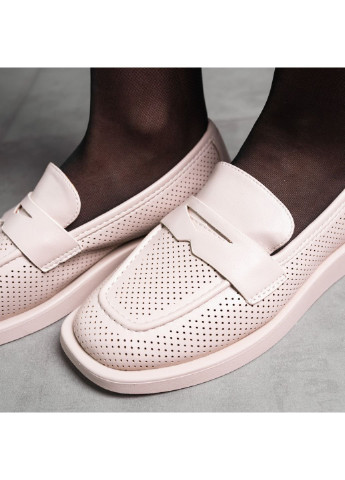 Fashion Лофери жіночі Harris 3590 36 бежевий з штучна шкіра, україна — літо (253791756)