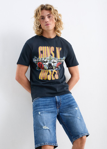 Чорна футболка C&A