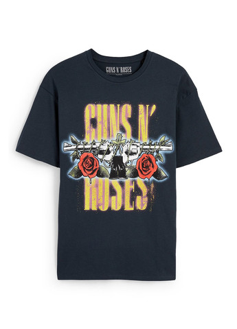 Чорна футболка C&A