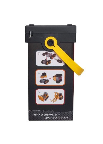 Конструктор Будівельна техніка - автонавантажувач (MT8911) Microlab Toys Строительная техника - автопогрузчик (249608427)