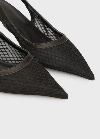 PRPY Туфлі чорний з текстиль, натуральна шкіра, китай — літо (334684245)