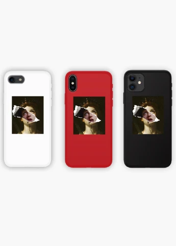 Чехол силиконовый Apple Iphone 11 Ума Турман Ренессанс (Pulp Fiction Uma Thurman Renaissance) (9230-1587) MobiPrint (219517578)