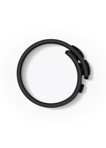 Регулируемое эрекционное кольцо на кнопках HERO RING - BLACK ONYX Love To Love (255073550)