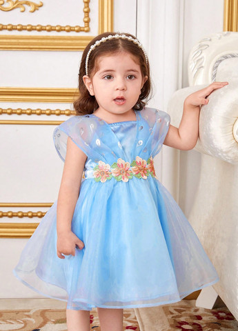 Голубое платье SHEIN (325115154)