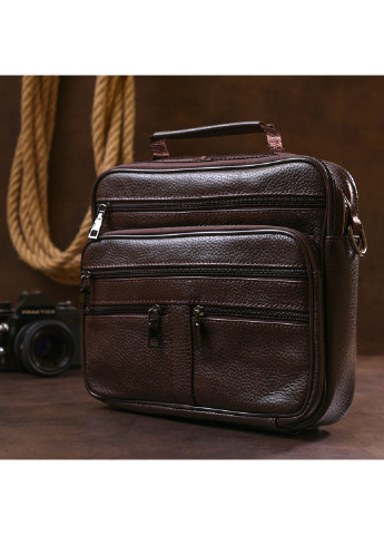 Мужская кожаная сумка 27х22х7 см Vintage (253491339)