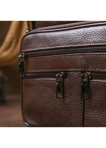 Мужская кожаная сумка 27х22х7 см Vintage (253491339)