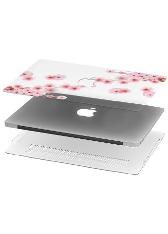 Чохол пластиковий для Apple MacBook Air 13 A1932 / A2179 / A2337 Сакура (Sakura) (9656-1764) MobiPrint (218505170)