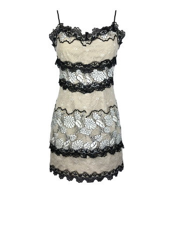 Чорна коктейльна мереживна міні сукня keepsake без рукавів з відкритою спиною, з відкритими плечима, футляр Elliatt однотонна