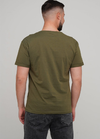 Оливкова футболка Trend Collection
