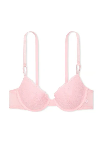 Світло-рожевий бюстгальтер Victoria's Secret з кісточками поліамід