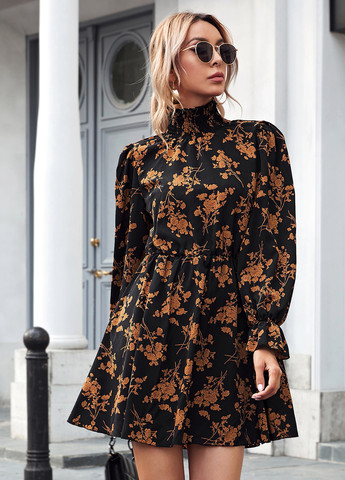 Комбінована кежуал сукня SHEIN з малюнком