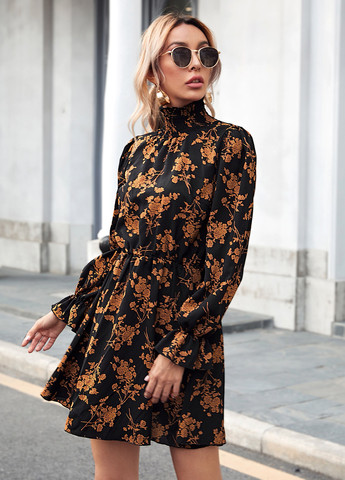 Комбінована кежуал сукня SHEIN з малюнком