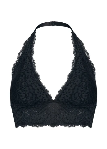 Чорний бюстгальтер Hunkemoller без кісточок поліамід