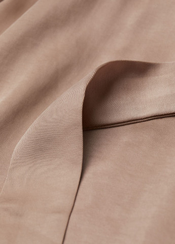 Темно-бежева літня блуза для вагітних H&M