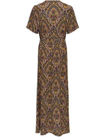 Комбинированное кэжуал платье Only с абстрактным узором