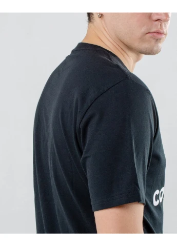 Темно-сіра футболка star chevron tee Converse