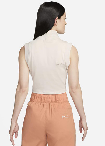 Топ FB8343-104 Nike Sportswear Collection Mock-Neck Cropped Tank Top (319358957)