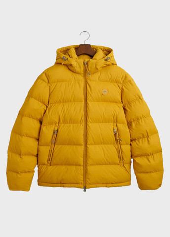 Желтая зимняя куртка Gant