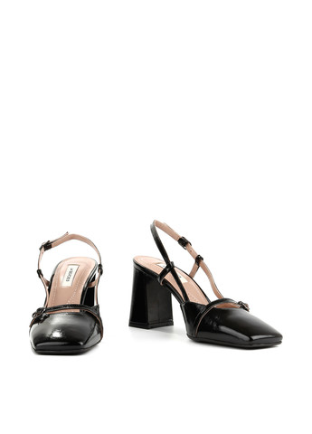 Le'BERDES Туфли слингбеки черный з натуральная кожа, украина — лето (360795548)