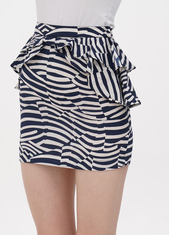 Разноцветная кэжуал зебра юбка H&M