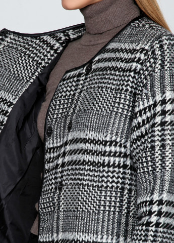 Серое демисезонное Пальто Junarose