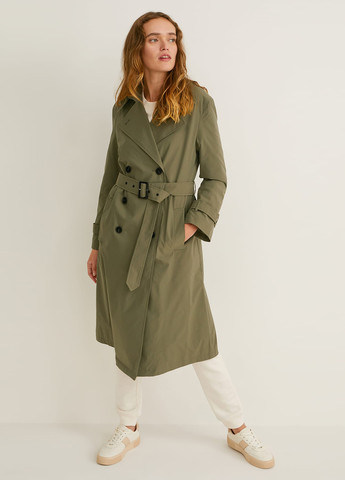 Плащ C&A тренчкот на гудзиках демісезон (296723428)