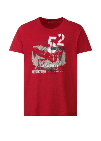 Червона футболка Livergy