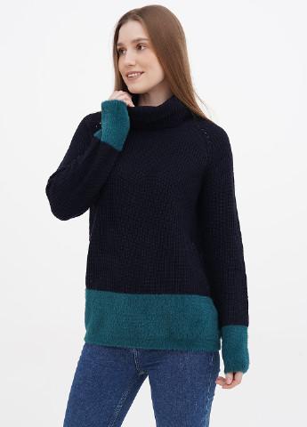 Темно-синий демисезонный свитер Diana Gallesi