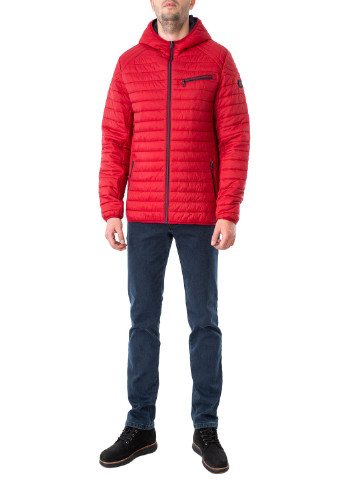 Червона зимня куртка S4
