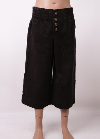 Черные кэжуал демисезонные кюлоты брюки Asos