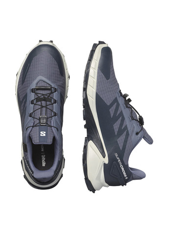 Темно-синій Осінні кросівки Salomon SUPERCROSS 4 GTX M