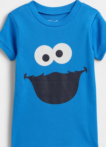 Синяя всесезон пижама (футболка, шорты) футболка + шорты Gap