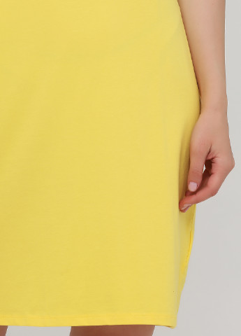 Жовтий кежуал сукня сукня-майка C&A однотонна