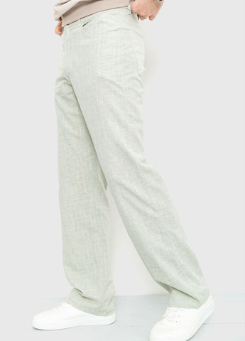 Мятные кэжуал демисезонные прямые брюки Ager