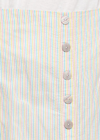 Разноцветная кэжуал в полоску юбка C&A карандаш