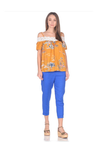 Комбинированная демисезонная блуза United Colors of Benetton