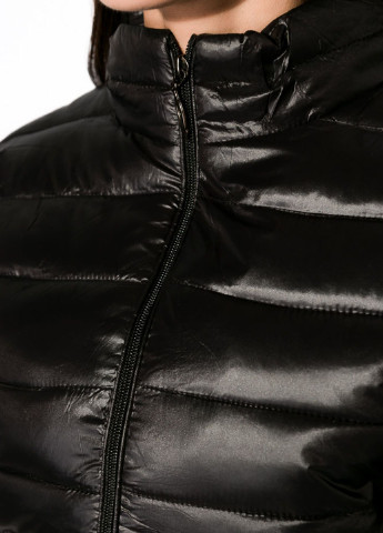 Чорна демісезонна куртка Time of Style
