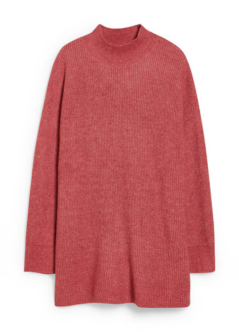 Рожевий зимовий светр C&A