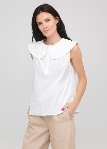 Белая летняя блуза Minimum