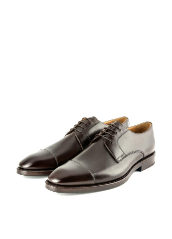 Темно-коричневые классические туфли Sutor Mantellassi на шнурках