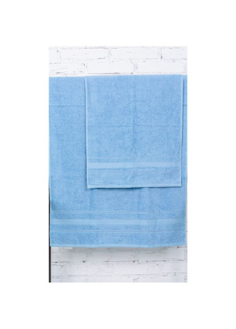 Mirson полотенце набор банных №5072 elite softness cornflower 50х90, 70х140 (2200003183108) голубой производство - Украина