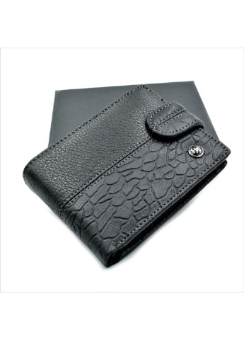 Мужской кожаный кошелек 11х8,5х2,5 см H.T.Leather (254595313)
