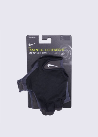 Рукавички Nike men's essential fitness gloves l black/anthracite/white (184153503)