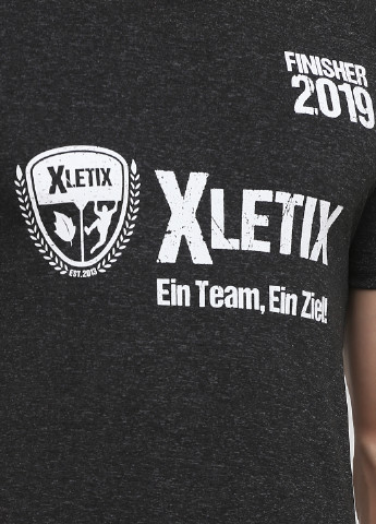Темно-сіра футболка Xletix
