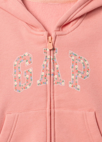 Розовый демисезонный костюм (толстовка, брюки) брючный Gap