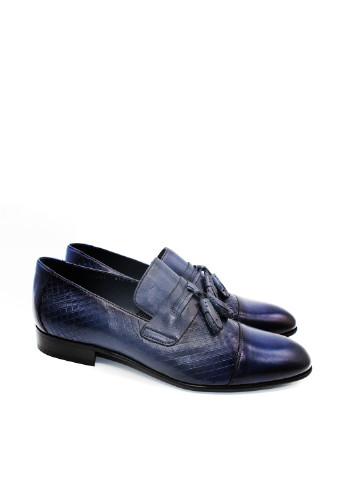 Синие кэжуал туфли Luciano Bellini без шнурков