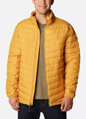 Желтая демисезонная куртка Columbia