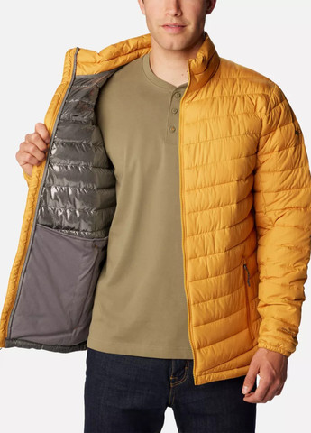 Желтая демисезонная куртка Columbia