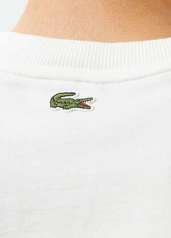 Белая футболка Lacoste